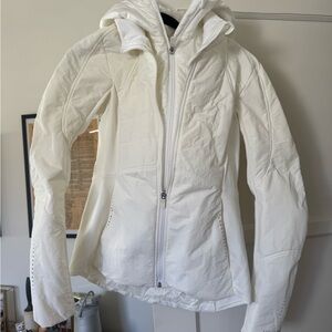 Lululemon Athletica White Ski Jacket
